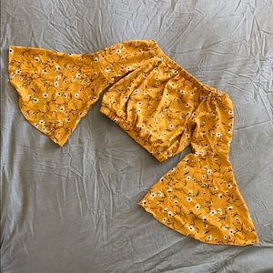 flowy off the shoulders top